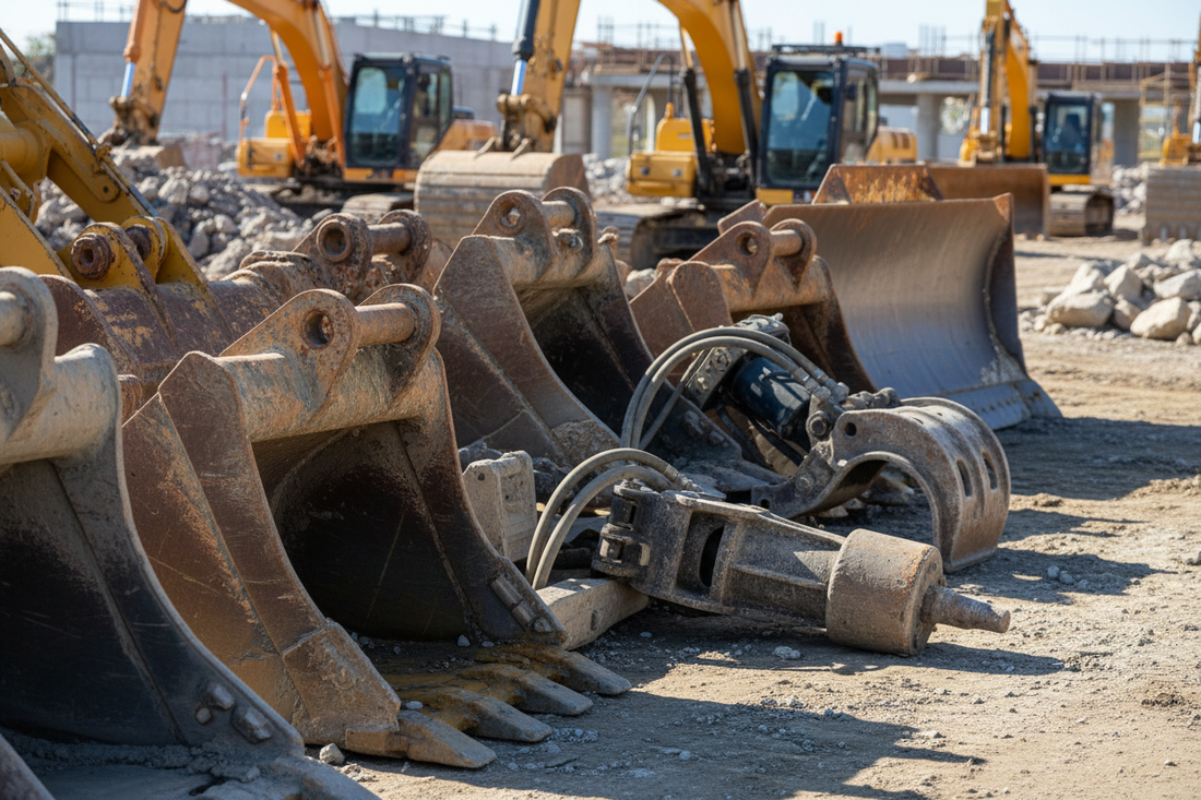 Accessori per macchine movimento terra per applicazioni professionali