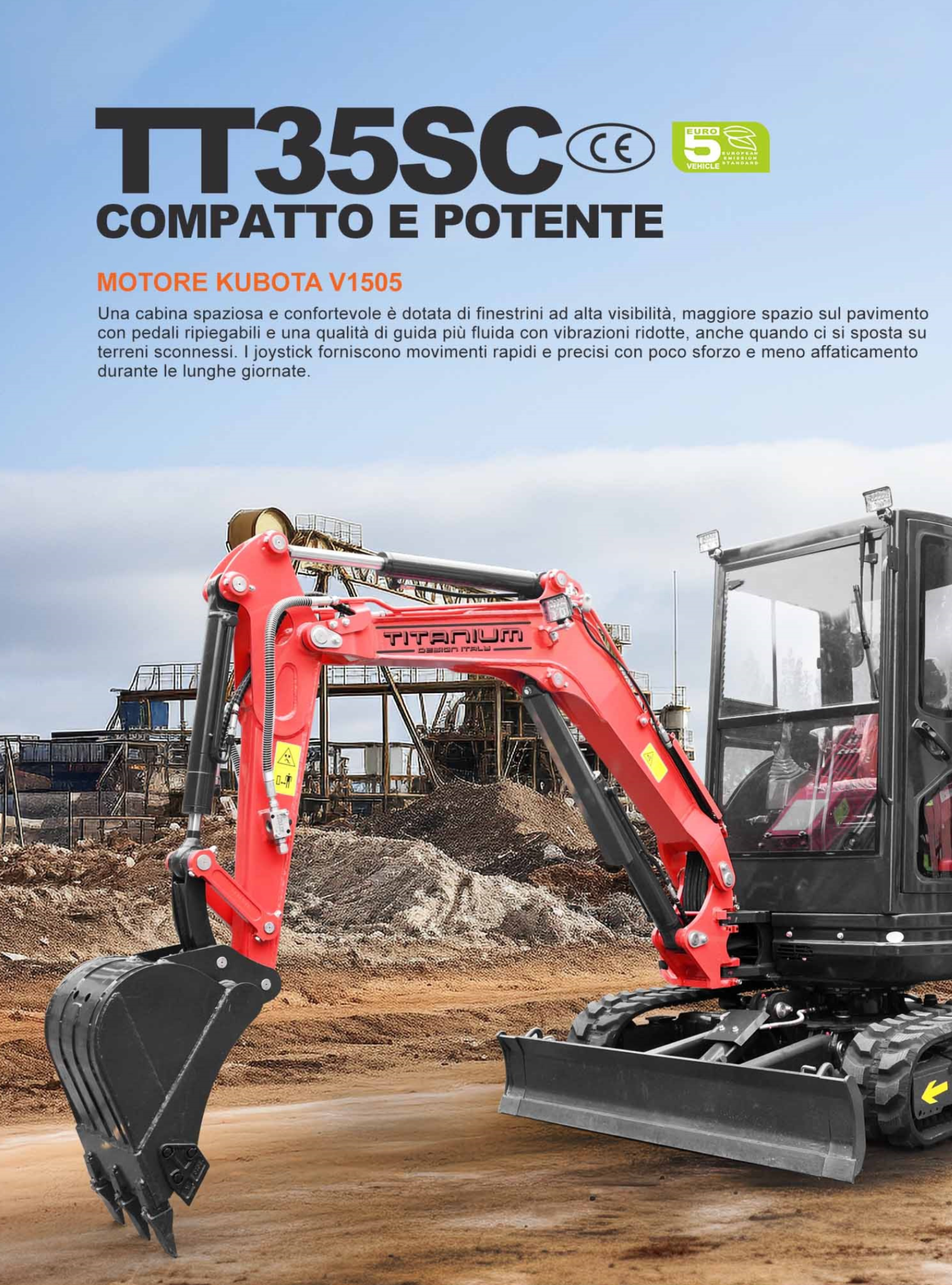Mini Escavatore TT35SC